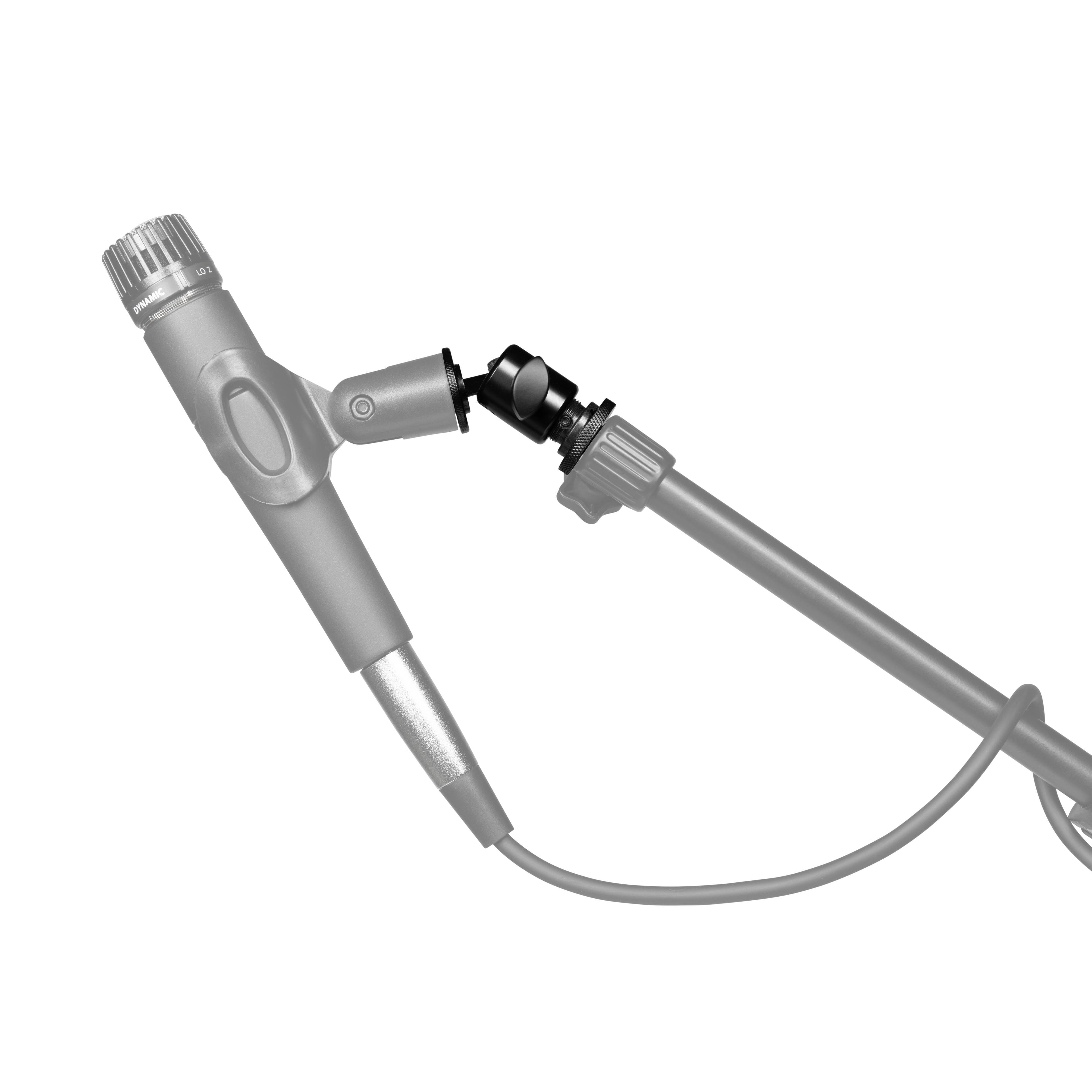 5/8"-27 Ball-and-Socket Head Mic Stand Adapter