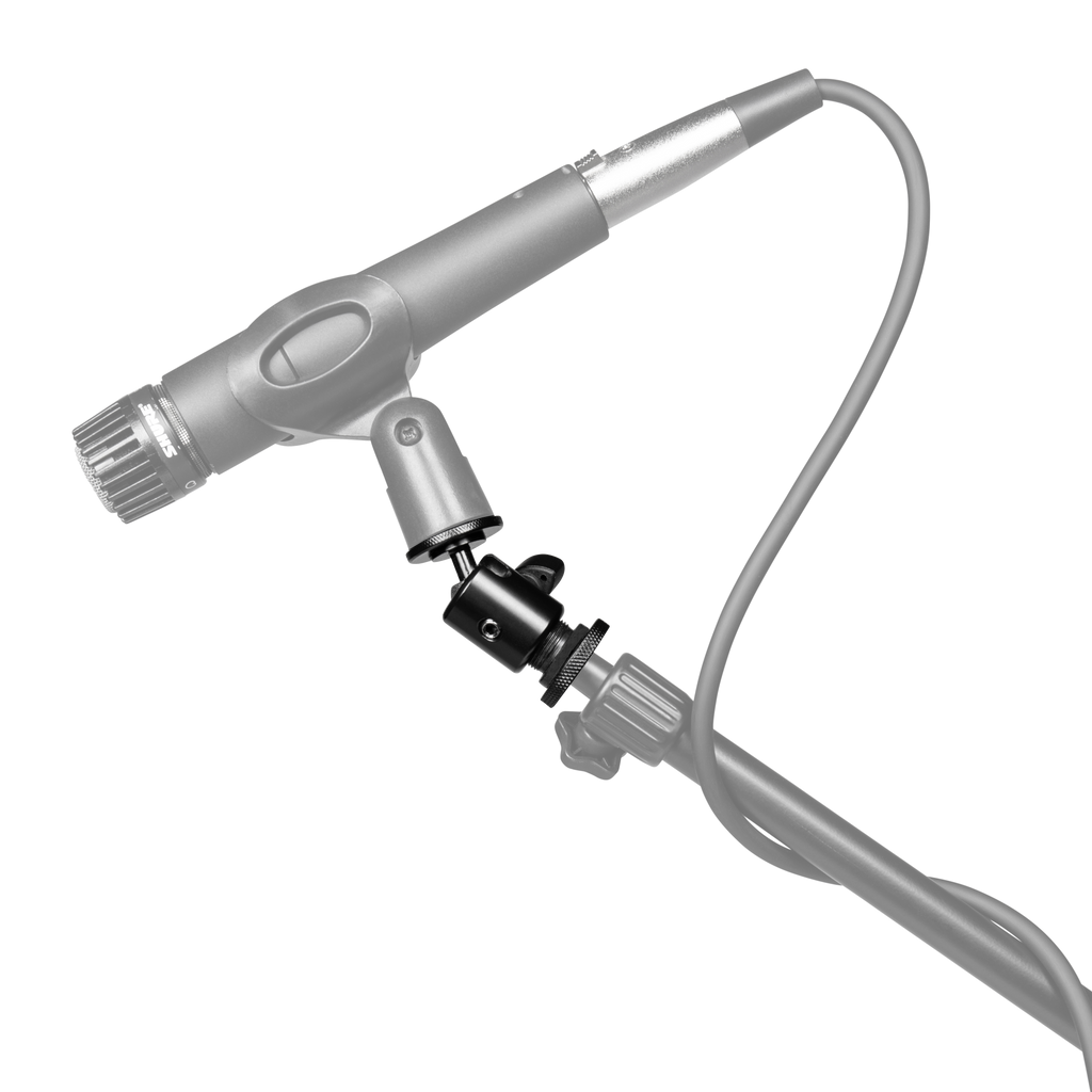 5/8"-27 Ball-and-Socket Head Mic Stand Adapter