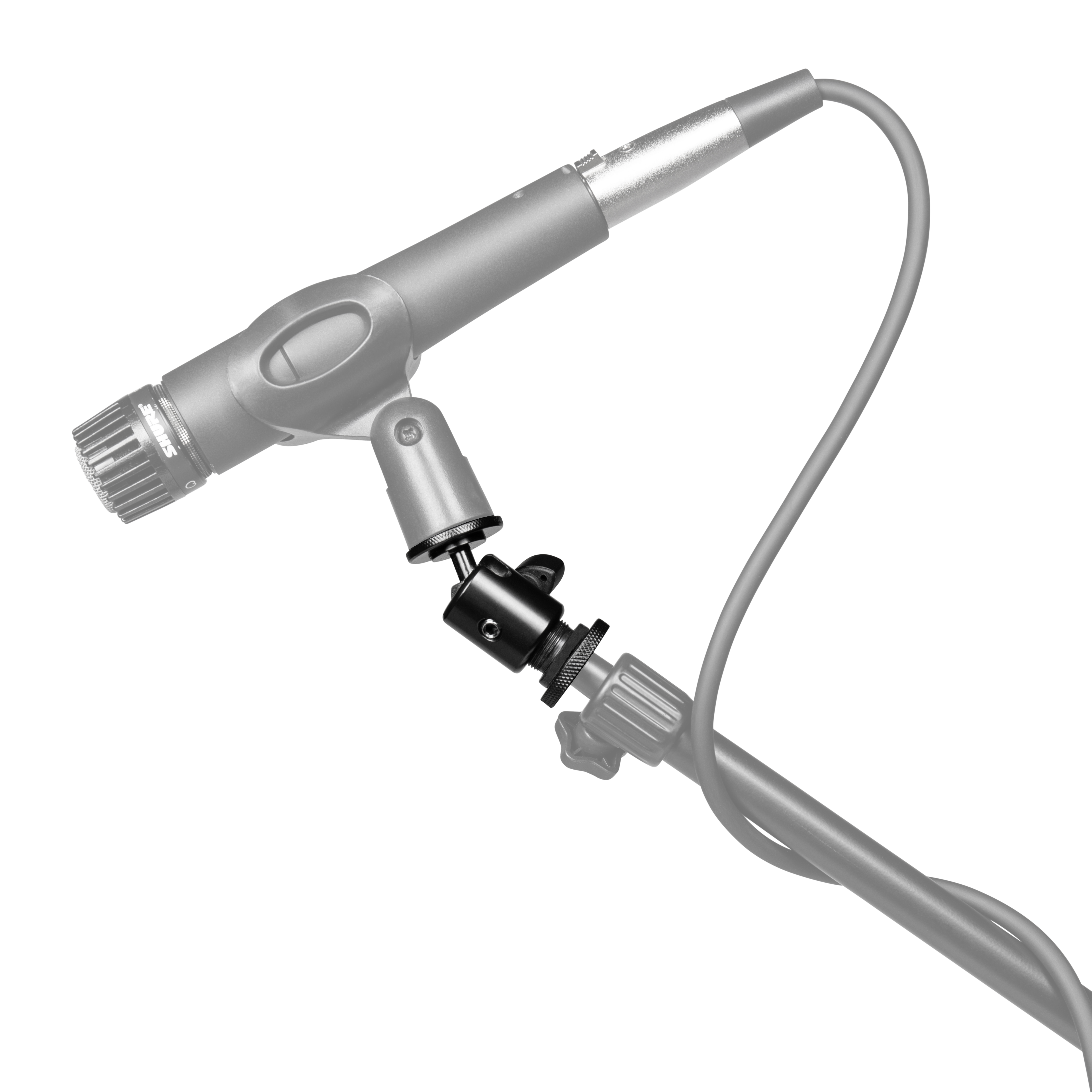 5/8"-27 Ball-and-Socket Head Mic Stand Adapter