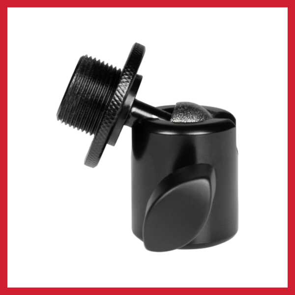 5/8"-27 Ball-and-Socket Head Mic Stand Adapter