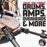 5/8"-27 Ball-and-Socket Head Mic Stand Adapter