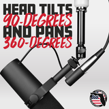 5/8"-27 Ball-and-Socket Head Mic Stand Adapter