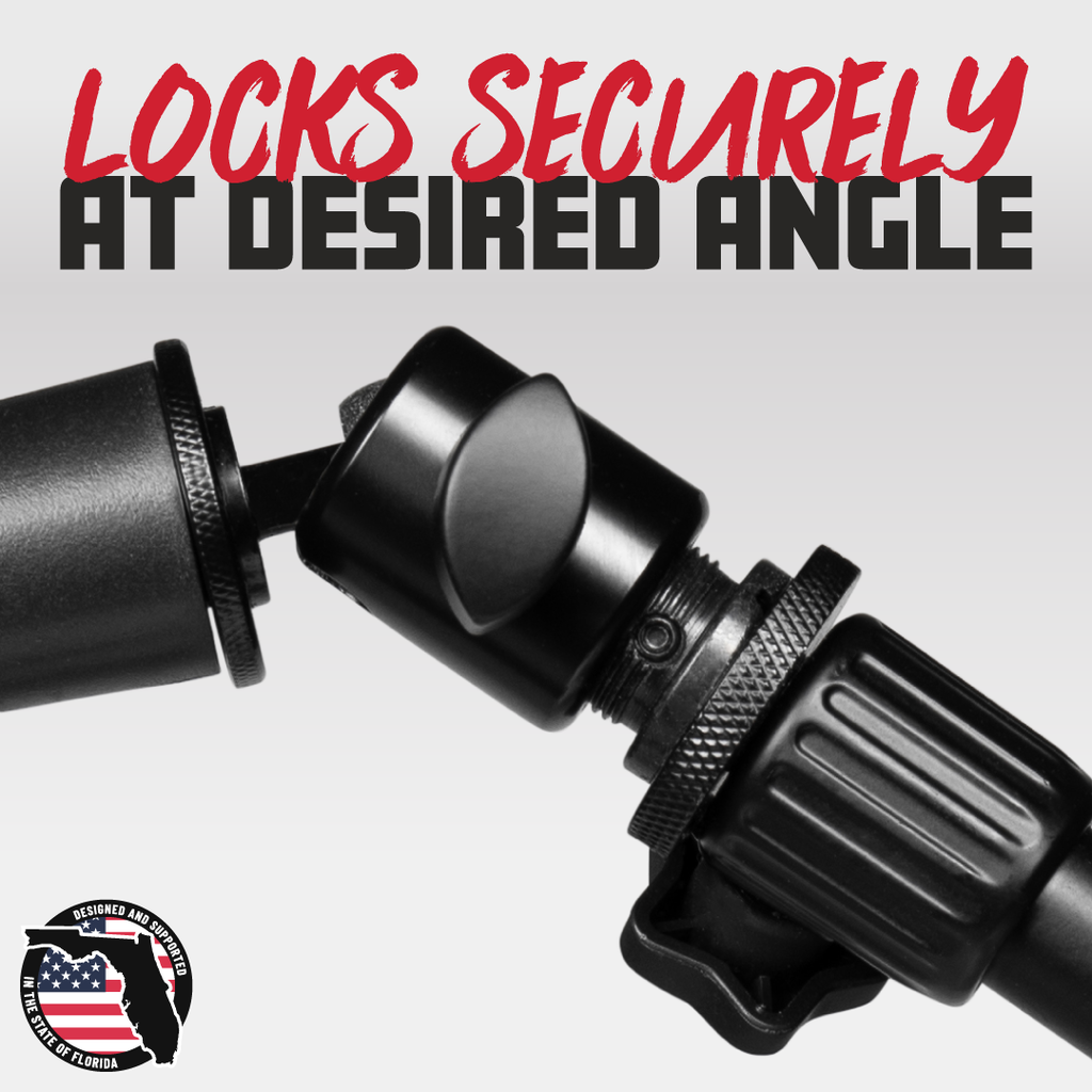 5/8"-27 Ball-and-Socket Head Mic Stand Adapter