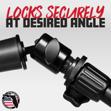 5/8"-27 Ball-and-Socket Head Mic Stand Adapter