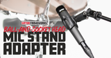 5/8"-27 Ball-and-Socket Head Mic Stand Adapter