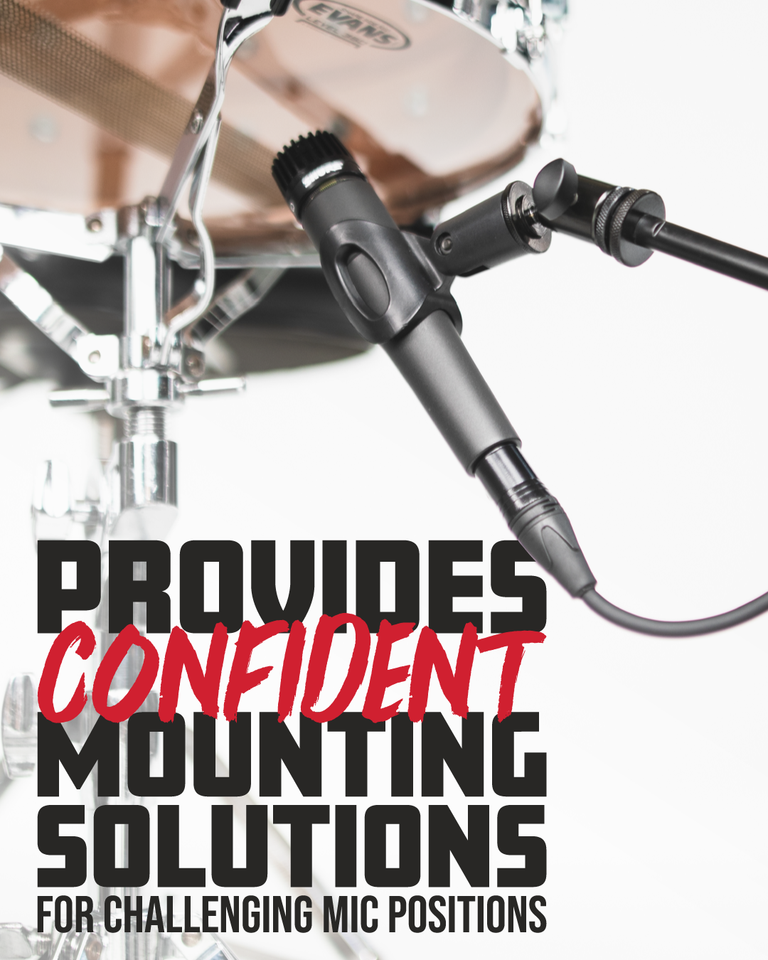 5/8"-27 Ball-and-Socket Head Mic Stand Adapter