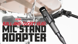 5/8"-27 Ball-and-Socket Head Mic Stand Adapter