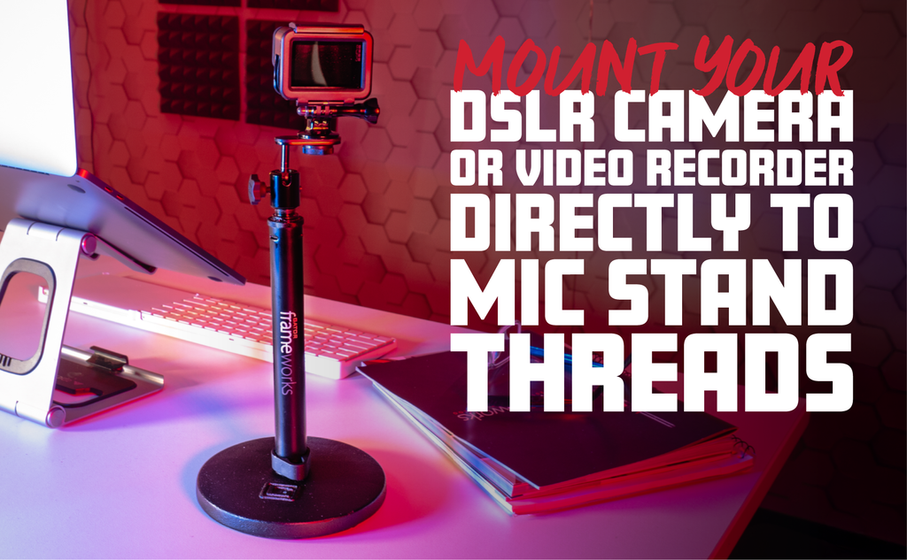 Camera Mount Mic Stand Adapter