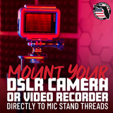 Camera Mount Mic Stand Adapter