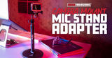 Camera Mount Mic Stand Adapter