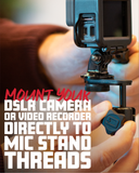 Camera Mount Mic Stand Adapter