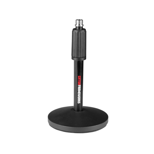 (x2) Desktop Mic Stands & (x2) 10-ft XLR Cables