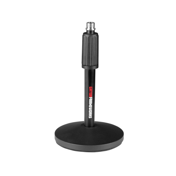 (x2) Desktop Mic Stands & (x2) 10-ft XLR Cables