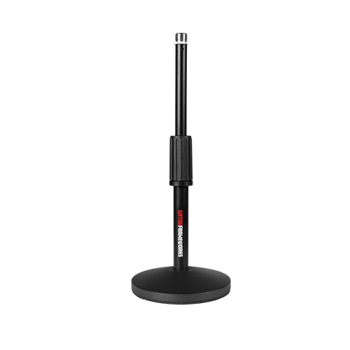 (x2) Desktop Mic Stands & (x2) 10-ft XLR Cables