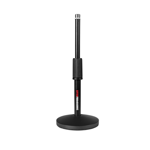 (x2) Desktop Mic Stands & (x2) 10-ft XLR Cables
