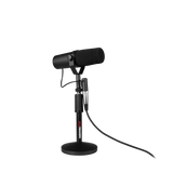 (x2) Desktop Mic Stands & (x2) 10-ft XLR Cables