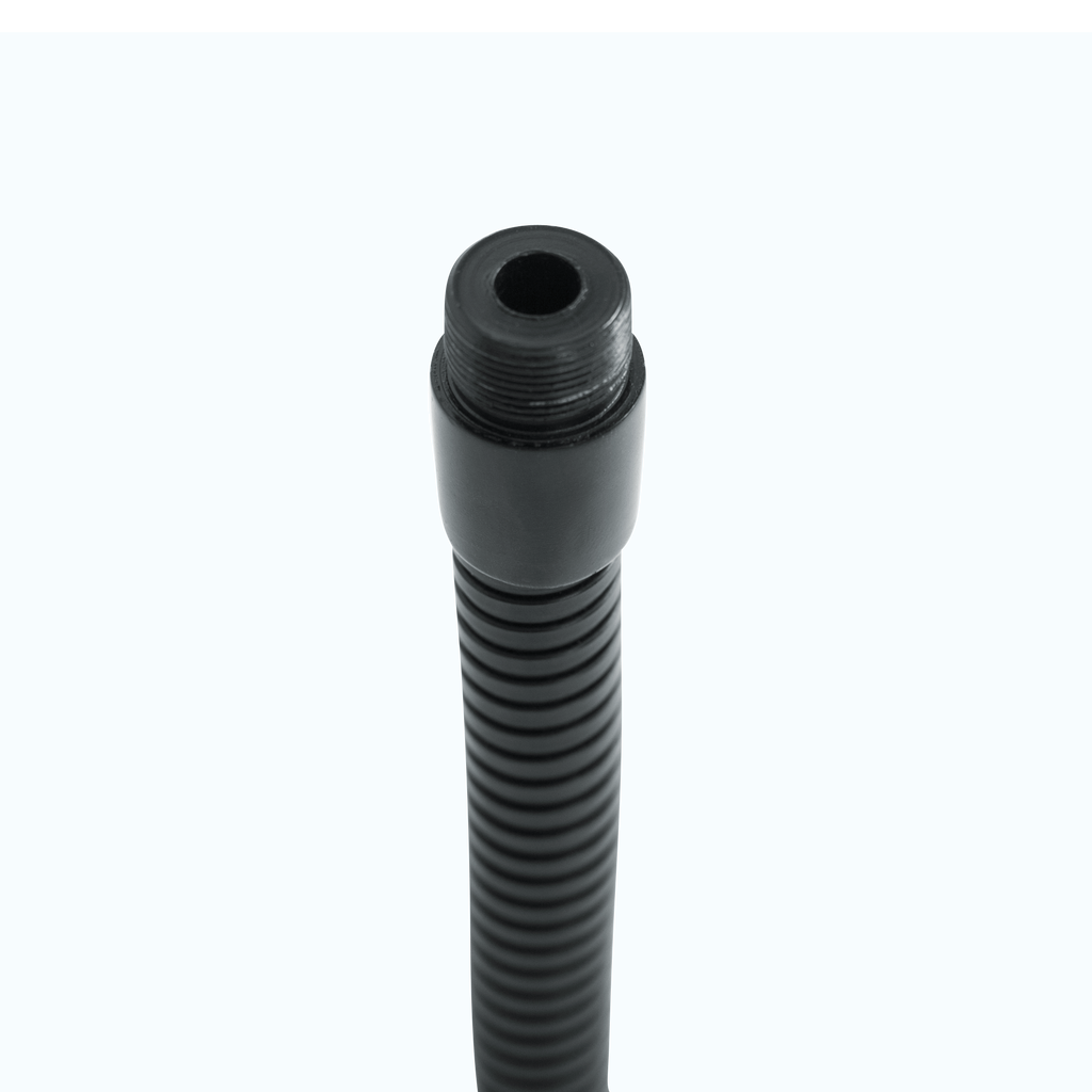 6" Black Gooseneck