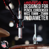 Universal Shockmount For Mics 15-25mm In Diameter