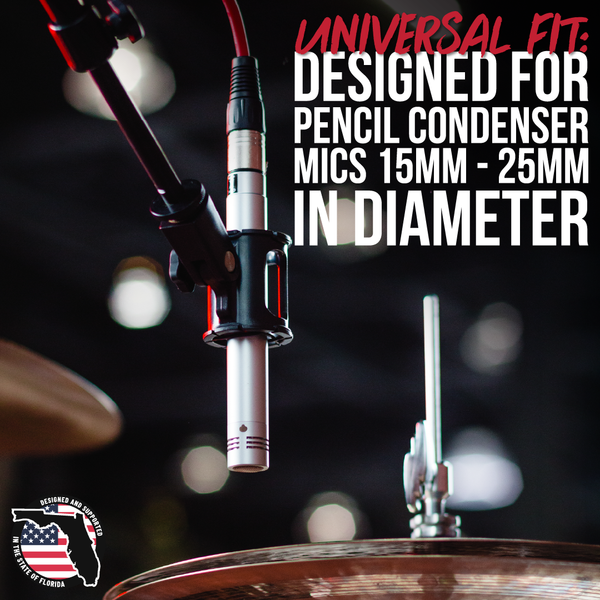 Universal Shockmount For Mics 15-25mm In Diameter