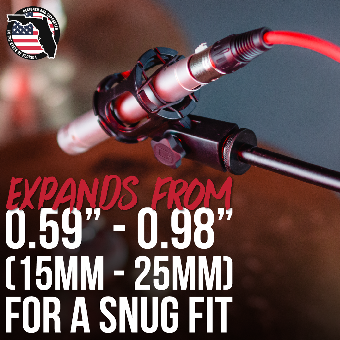 Universal Shockmount For Mics 15-25mm In Diameter