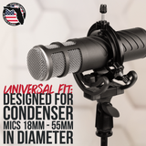 Deluxe Universal Shockmount For Mics 18-55Mm
