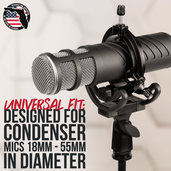 Deluxe Universal Shockmount For Mics 18-55Mm