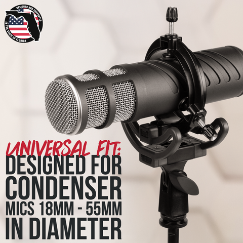 Deluxe Universal Shockmount For Mics 18-55Mm