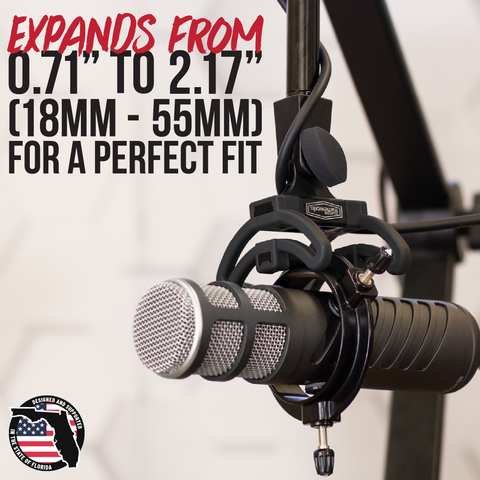 Deluxe Universal Shockmount For Mics 18-55Mm