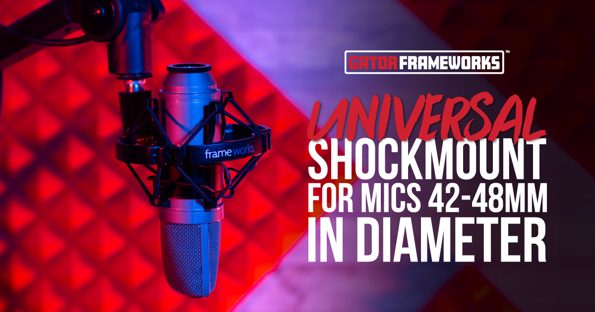 Universal Shockmount For Mics 42-48Mm In Diameter