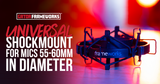 Universal Shockmount For Mics 55-60Mm In Diameter