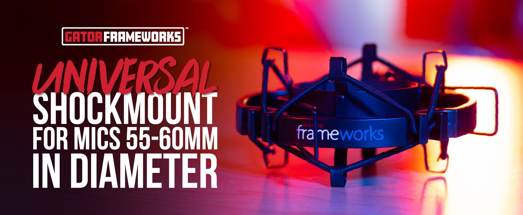 Universal Shockmount For Mics 55-60Mm In Diameter