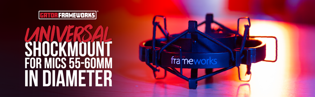Universal Shockmount For Mics 55-60Mm In Diameter