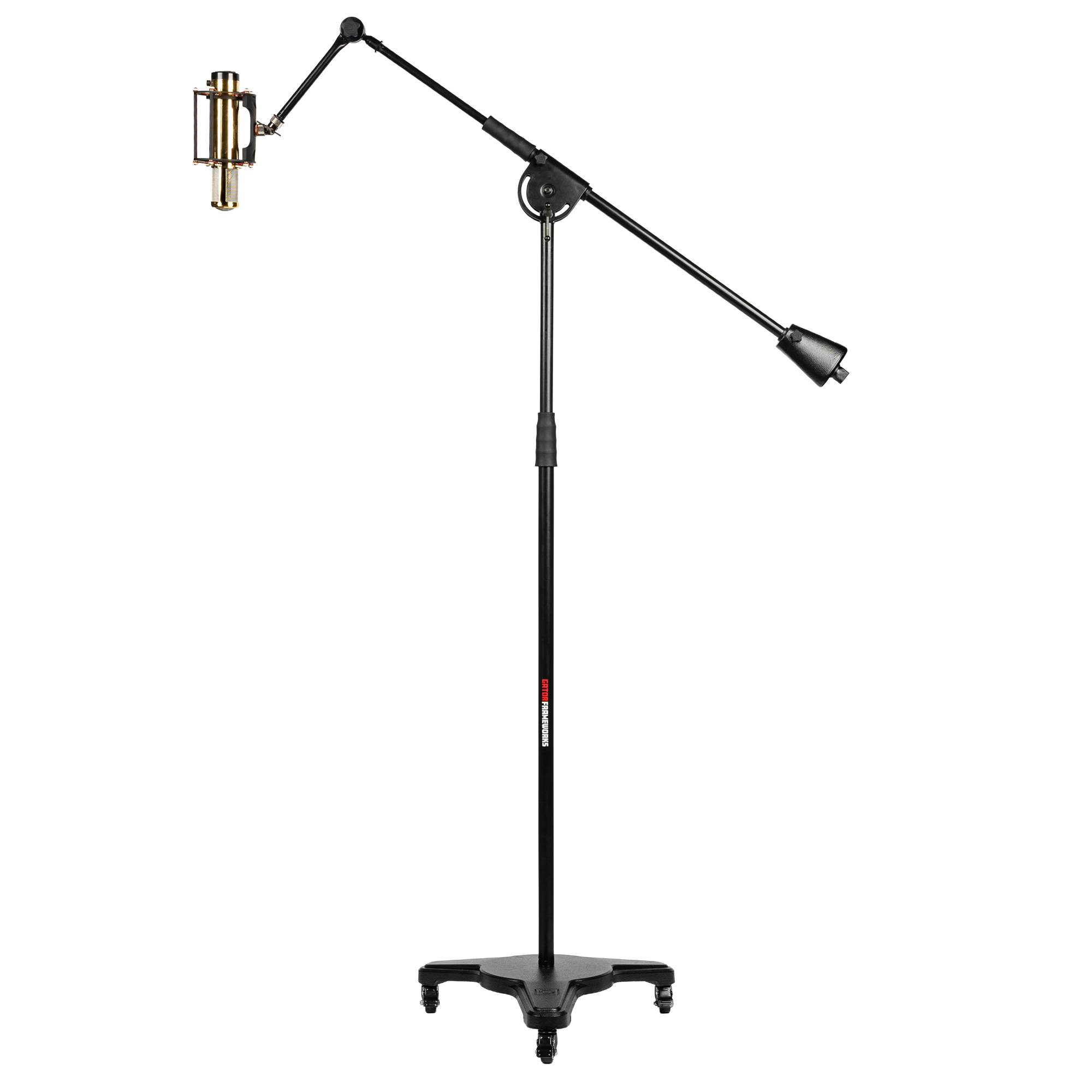 Frameworks Studio Mic Boom w/ Heavy Base & Wheels