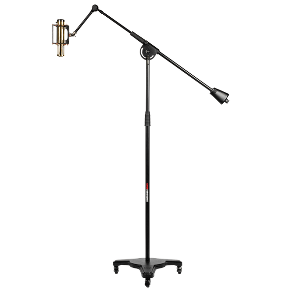 Frameworks Studio Mic Boom w/ Heavy Base & Wheels