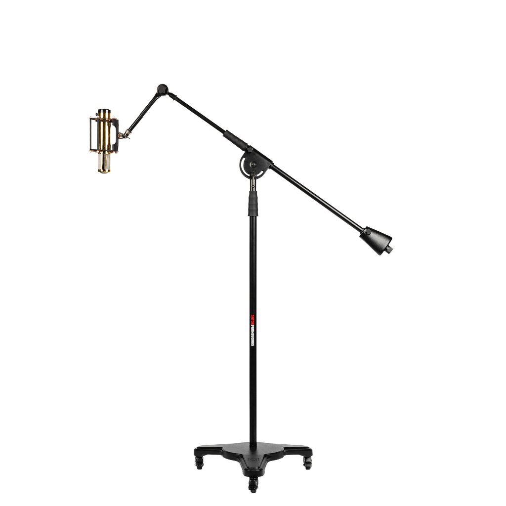 Frameworks Studio Mic Boom w/ Heavy Base & Wheels