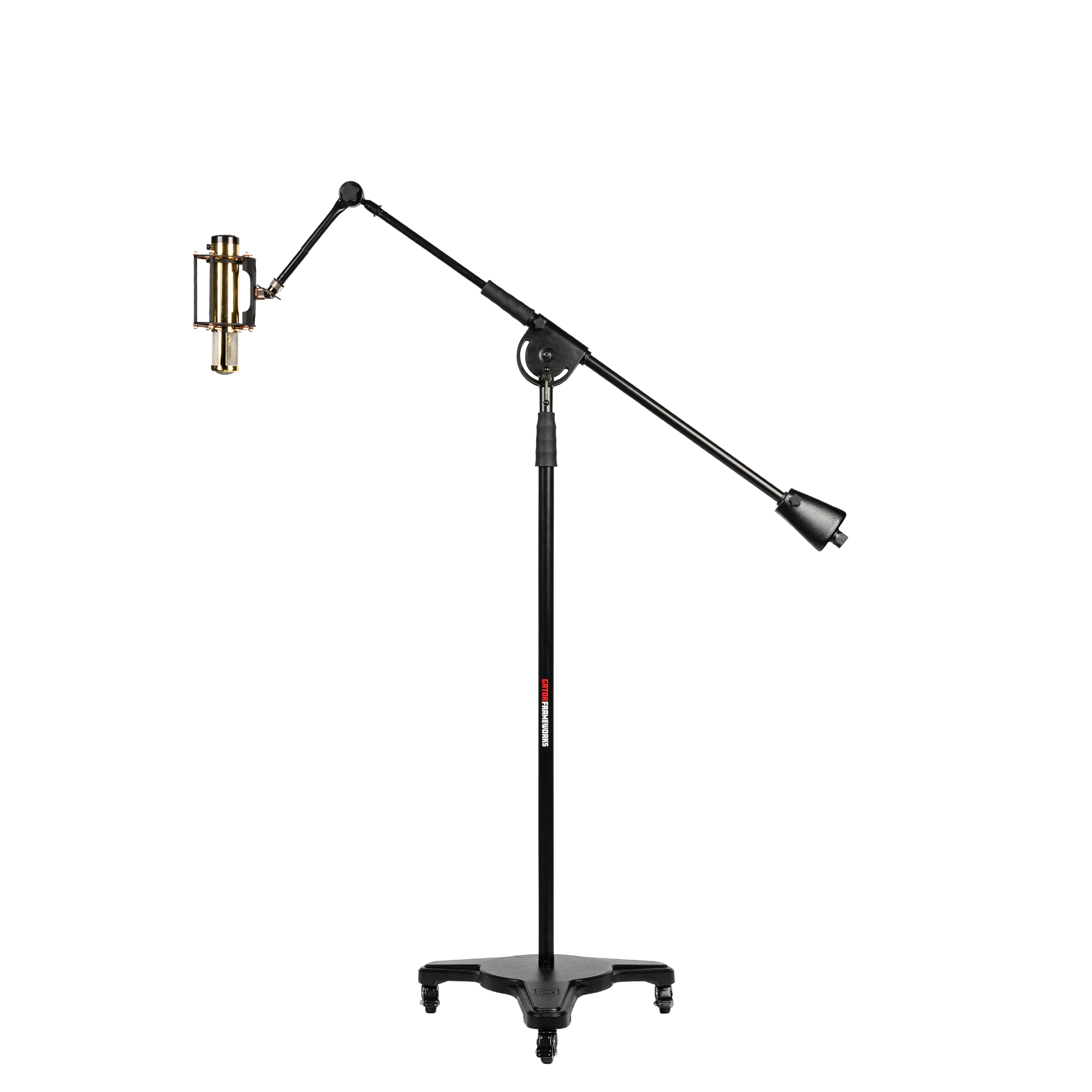 Frameworks Studio Mic Boom w/ Heavy Base & Wheels