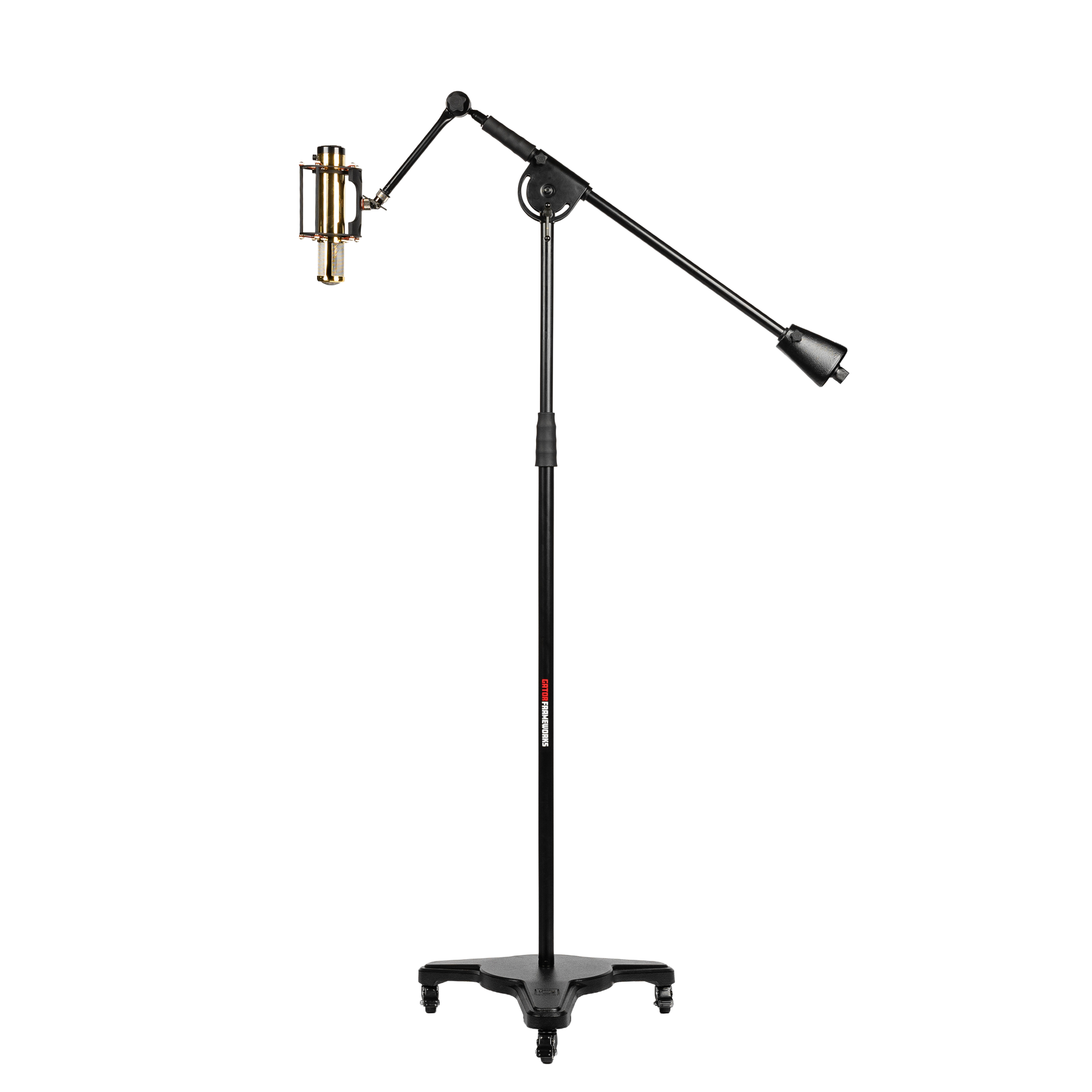 Frameworks Studio Mic Boom w/ Heavy Base & Wheels