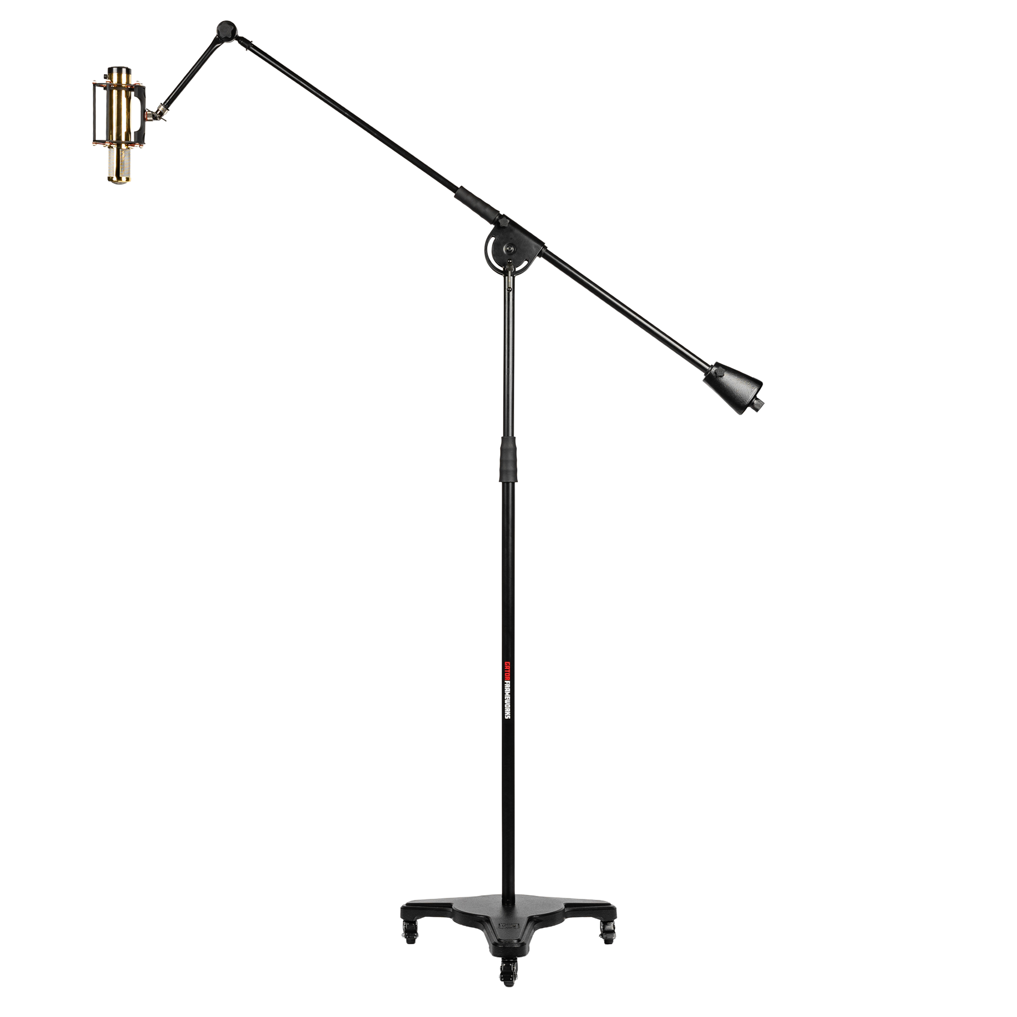 Frameworks Studio Mic Boom w/ Heavy Base & Wheels