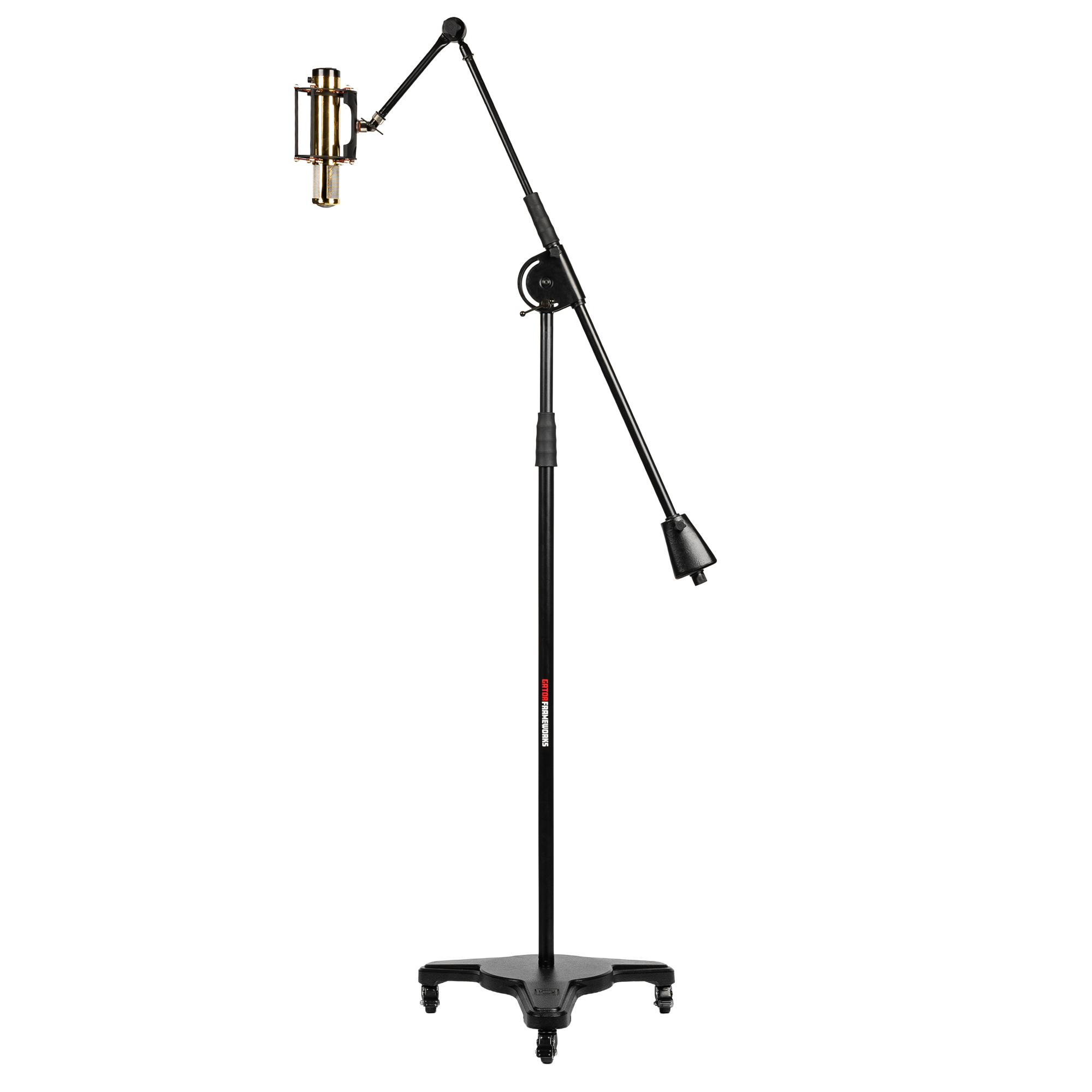 Frameworks Studio Mic Boom w/ Heavy Base & Wheels