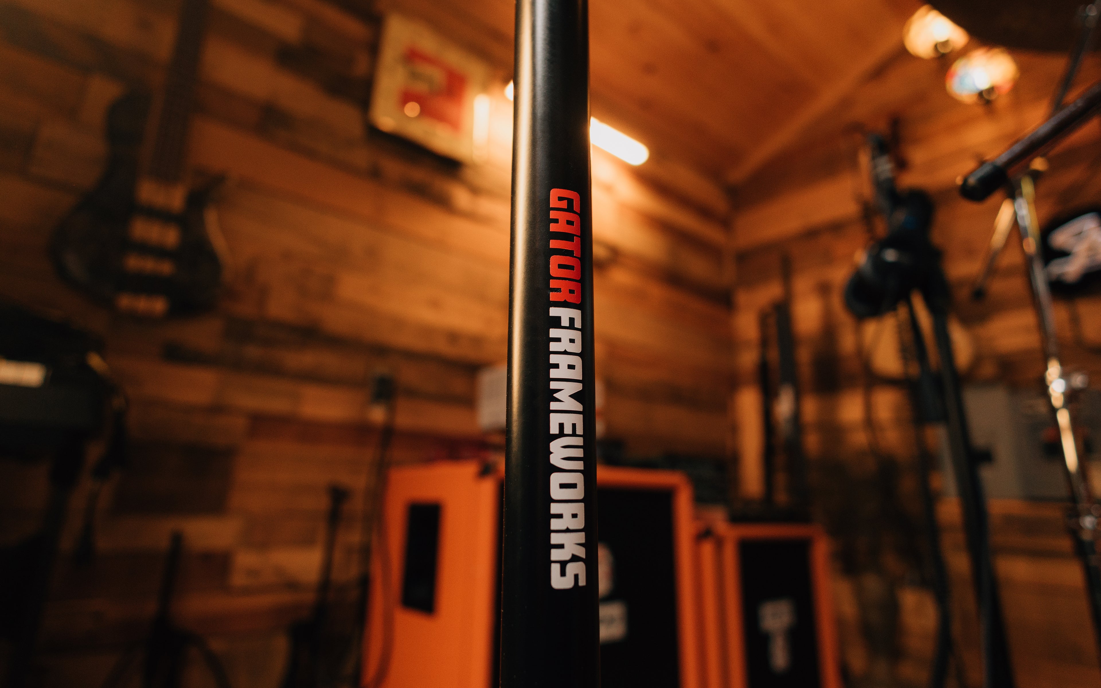 Frameworks Studio Mic Boom w/ Heavy Base & Wheels