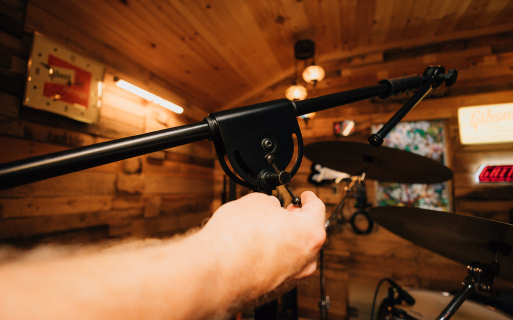Frameworks Studio Mic Boom w/ Heavy Base & Wheels