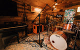 Frameworks Studio Mic Boom w/ Heavy Base & Wheels