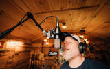 Frameworks Studio Mic Boom w/ Heavy Base & Wheels