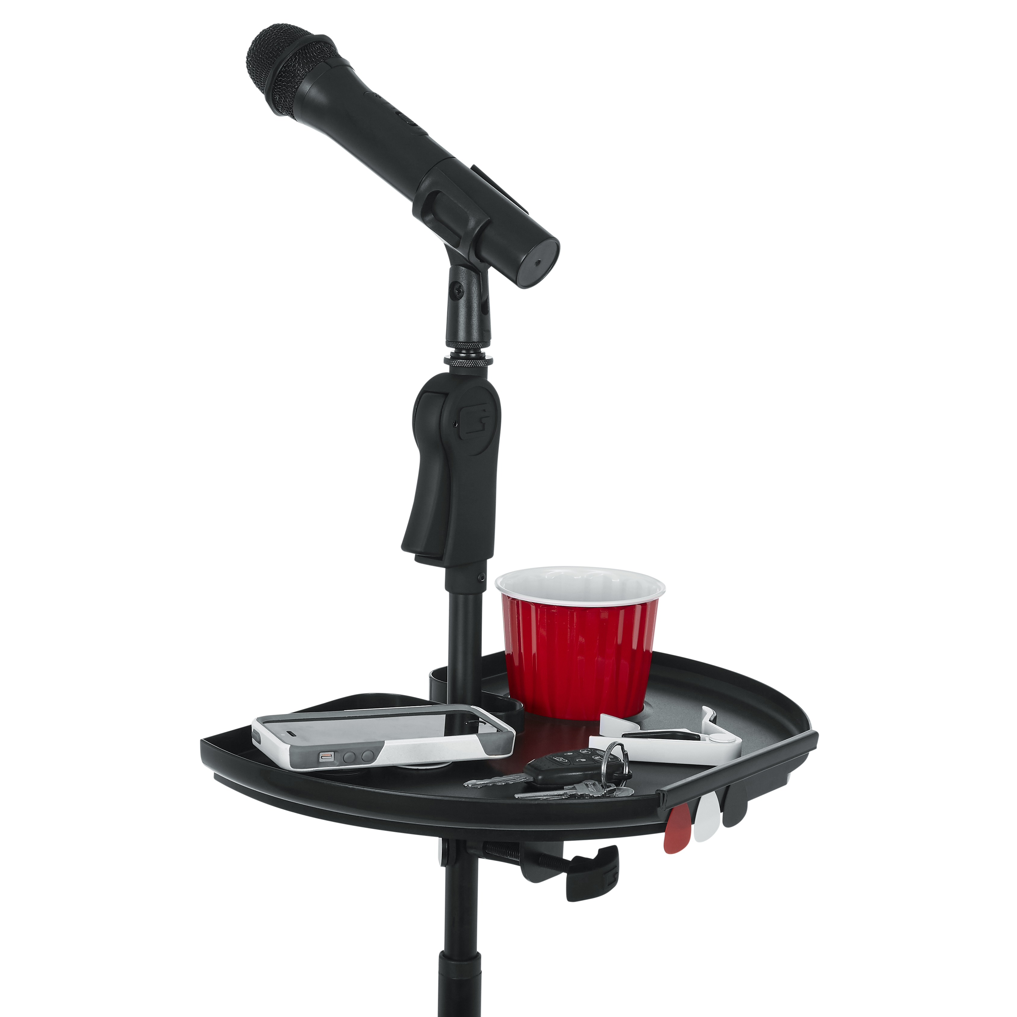 Extra Large Microphone Stand Accessory Tray
