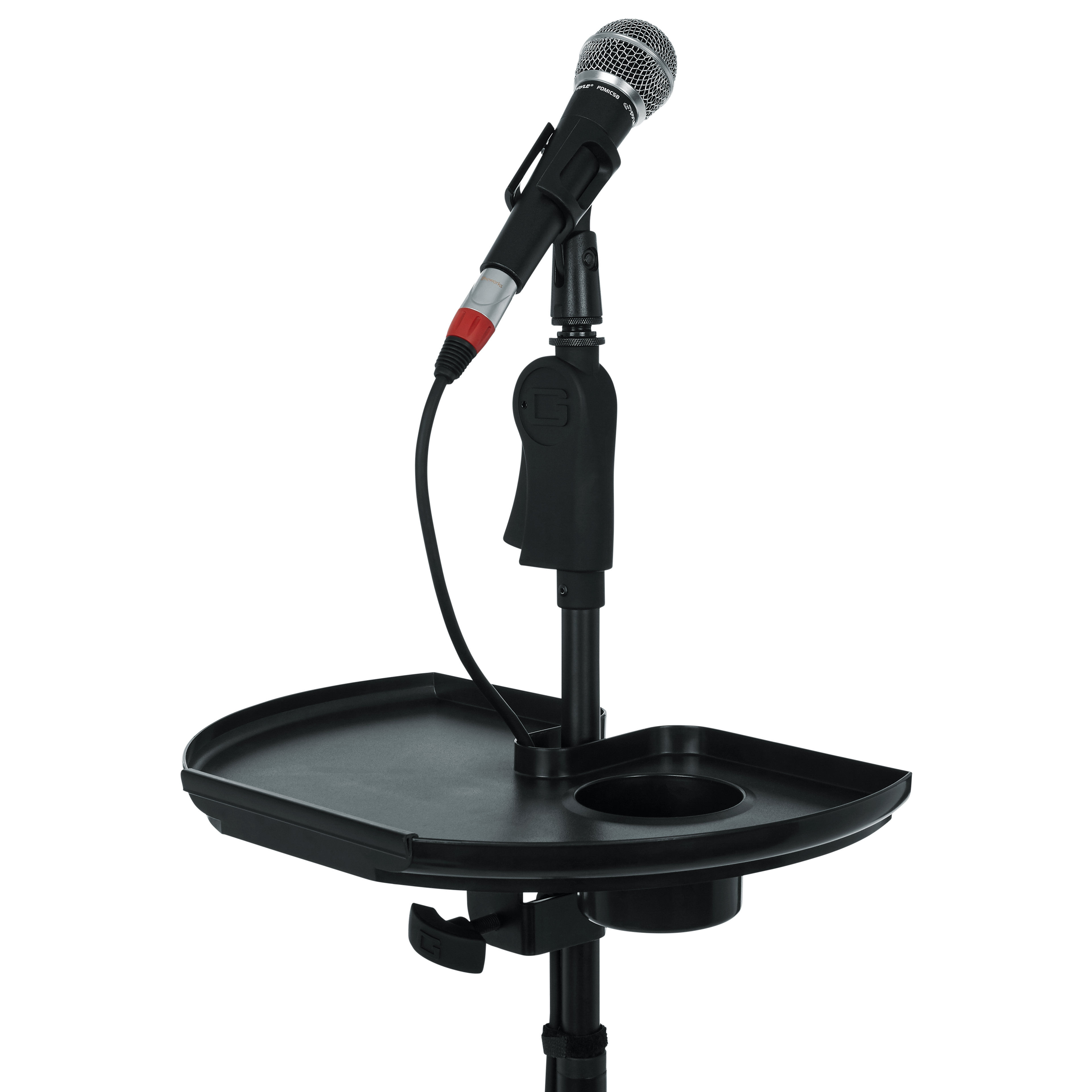 Extra Large Microphone Stand Accessory Tray