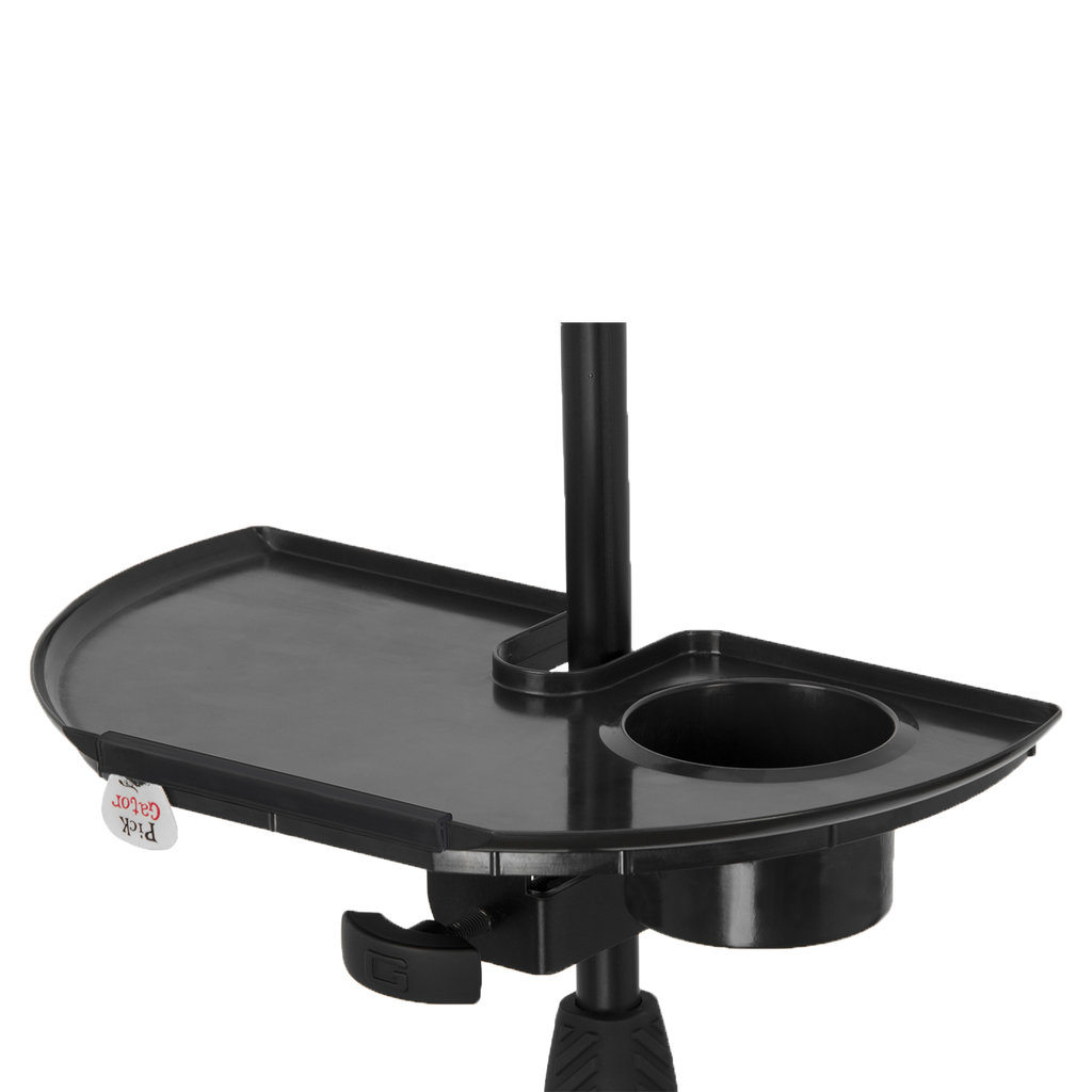 Mic Stand Accessory Tray with Drink Holder