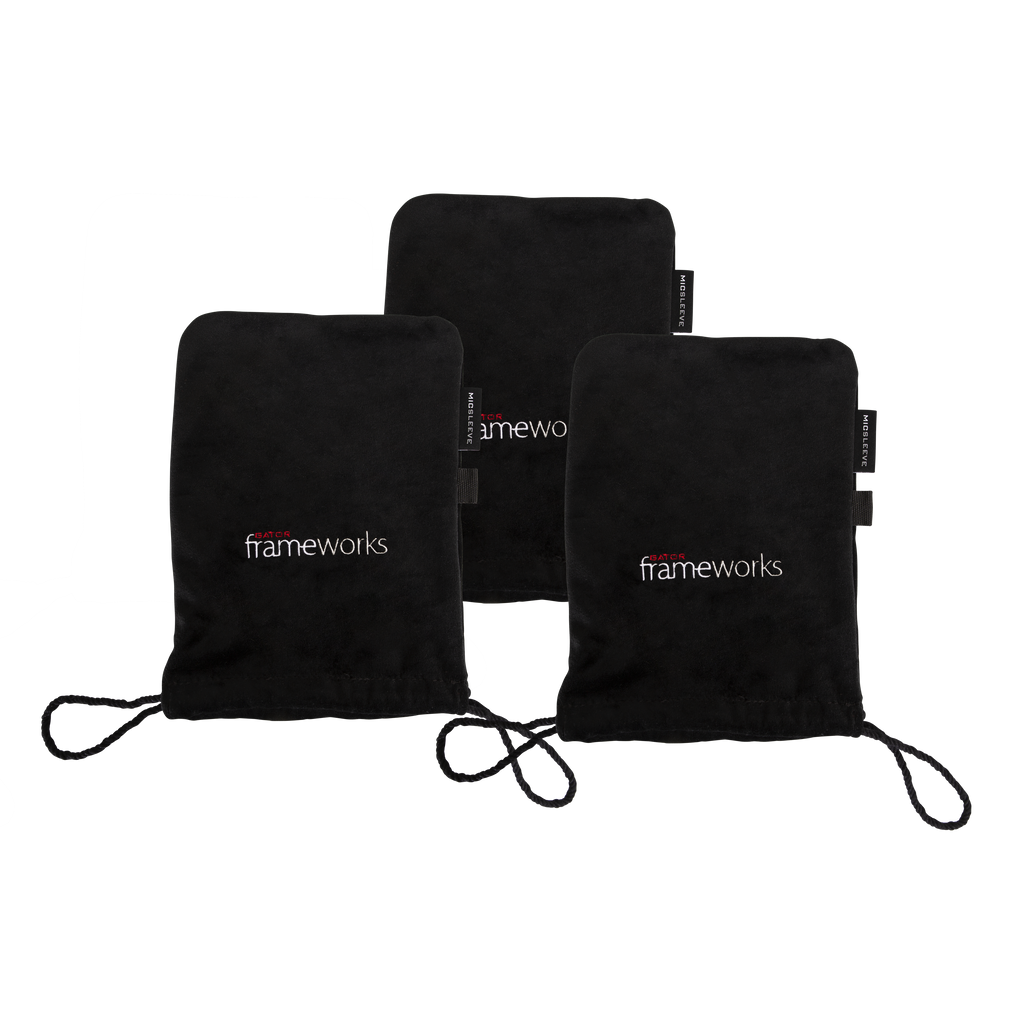 Soft Bag For Studio Mics - 3 Pack