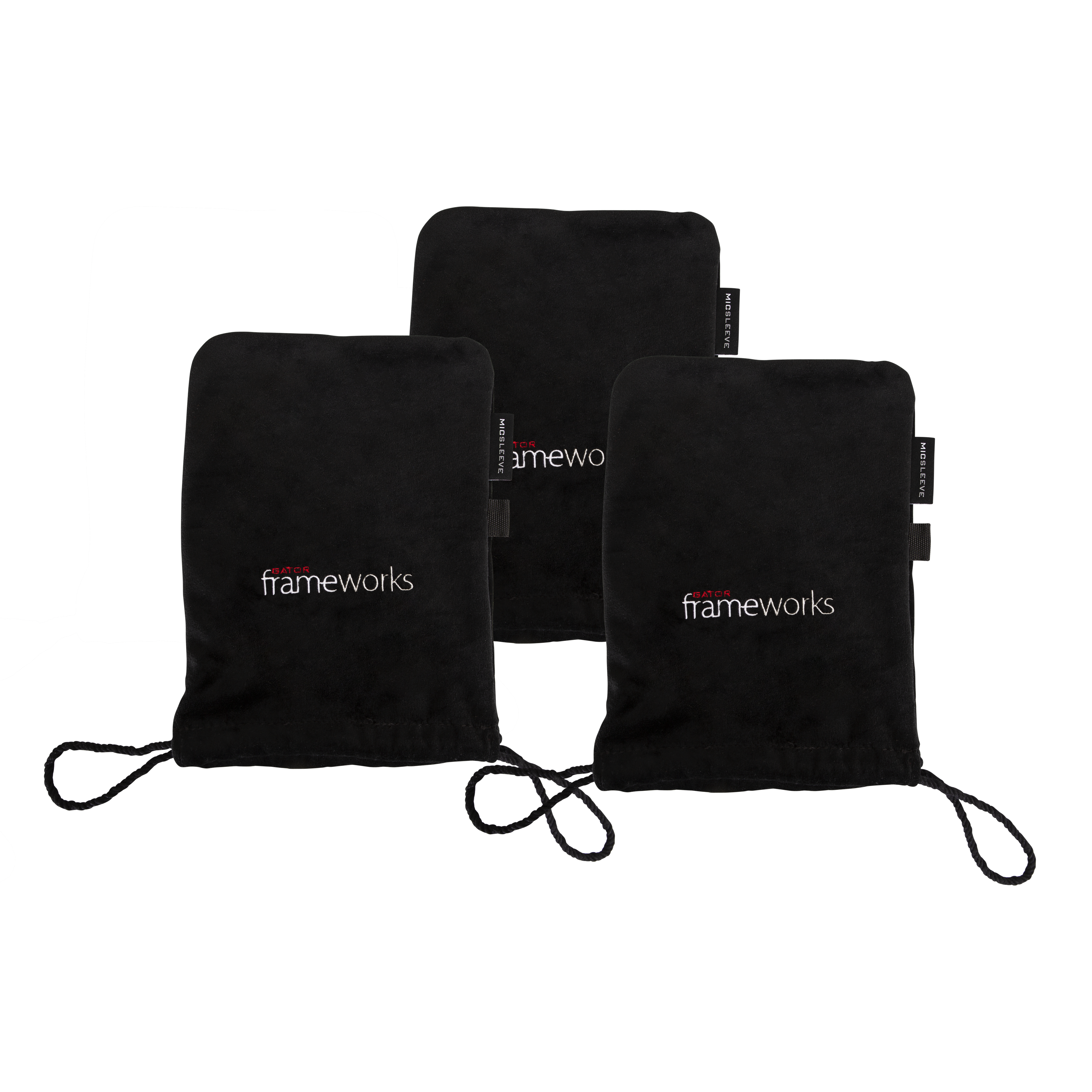 Soft Bag For Studio Mics - 3 Pack