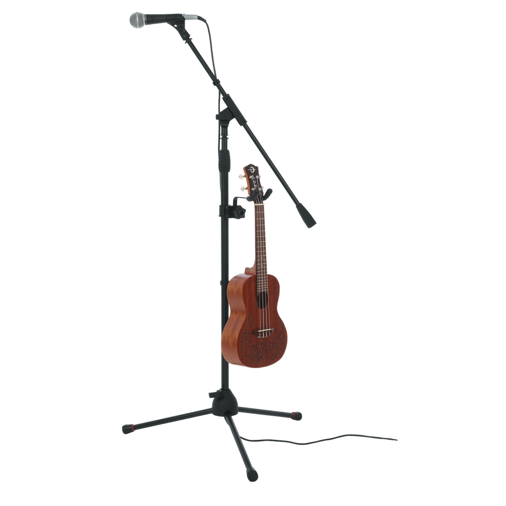 Uke/Mando Hanger Attachment w/ Clamp for Mic Stand