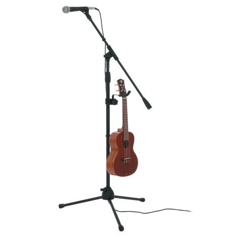 Uke/Mando Hanger Attachment w/ Clamp for Mic Stand